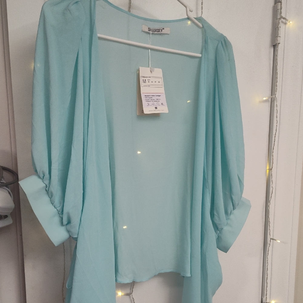 Blue Sheer Women's Top by